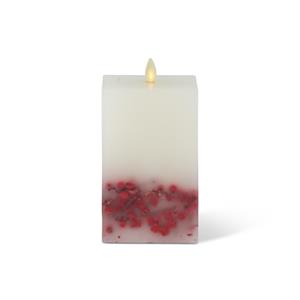 Luminara Berry Square Candle - Medium