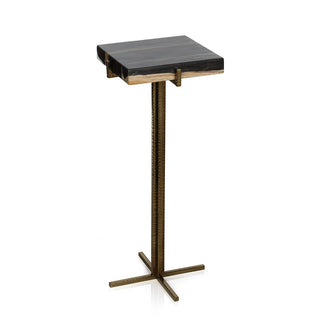 Fortaleza Petrified Wood Cocktail Table - Square