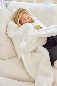 White TS Luxe Blanket