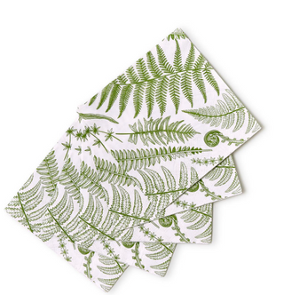 Fern 3-Ply Paper Cocktail Napkin (includes 20 napkins)
