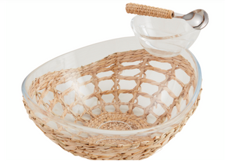 Woven Acrylic Chip N Dip Set
