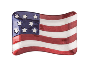 American Flag Plate