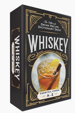 Whiskey Cocktail Cards A–Z By Adams Media