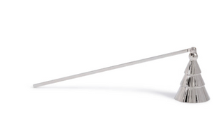 Rippled Tree Candle Snuffer - Nickel