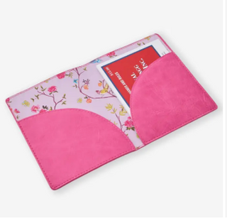 Hot Pink Mahjong Card Folio