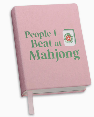 People I Beat At Mahjong Pink Journal