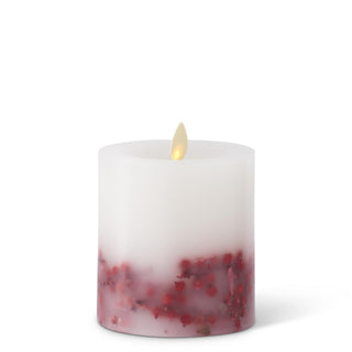 Luminara Berry Round Candle - Small