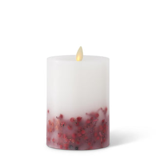 Luminara Berry Round Candle - Medium