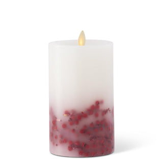 Luminara Berry Round Candle - Large