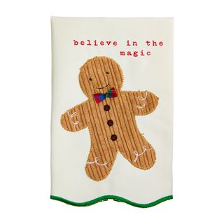 Gingerbread Man Light-Up Towel