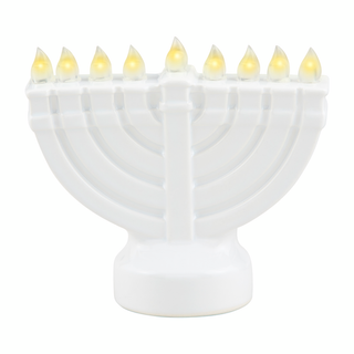 Light-Up Menorah Sitter